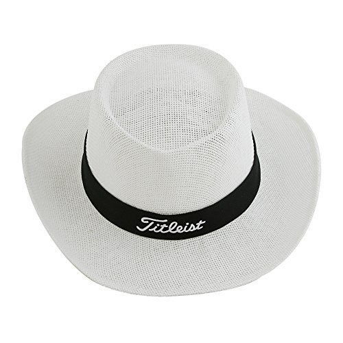 titleist straw golf hats